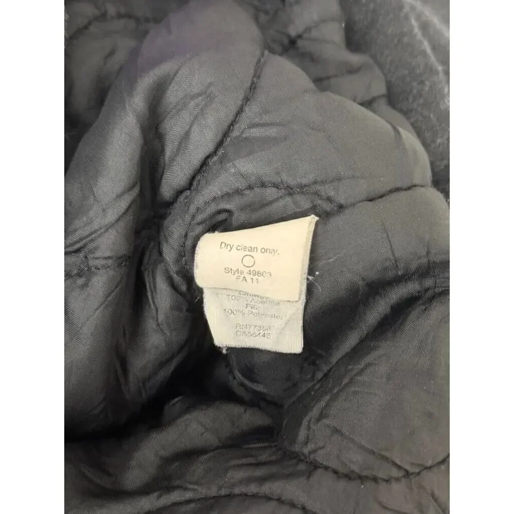 J. Crew University Wool Jacket Coat Charcoal Gray Men’s Size Large Outerwear